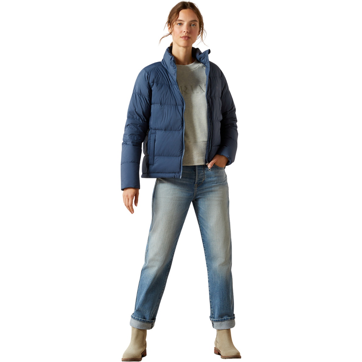2025 Ariat Womens Ultrapuff Down Jacket 10062380 - Big Dipper